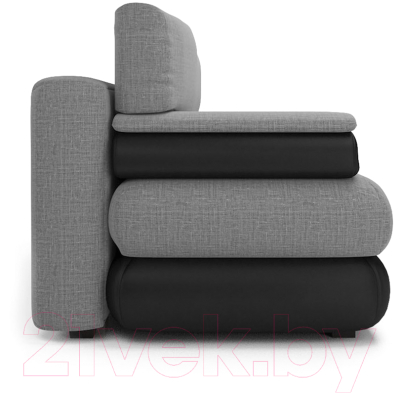 Диван Mebel-Ars Фиджи (рогожка серая)