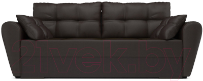 Диван Mebel-Ars Амстердам (экокожа шоколад)