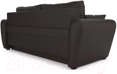 Диван Mebel-Ars Амстердам (экокожа шоколад)