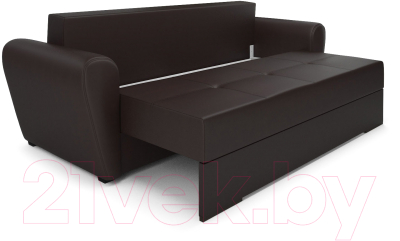 Диван Mebel-Ars Амстердам (экокожа шоколад)