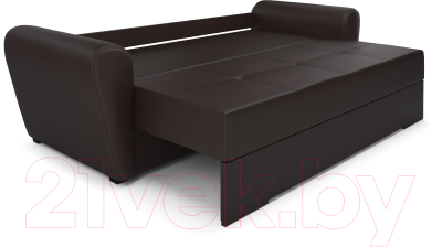 Диван Mebel-Ars Амстердам (экокожа шоколад)
