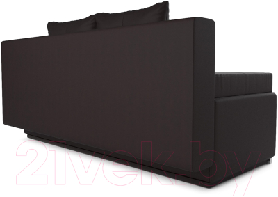 Диван Mebel-Ars Мадейра (экокожа шоколад)