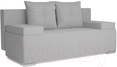 Диван Mebel-Ars Мадейра (рогожка серая) - фото