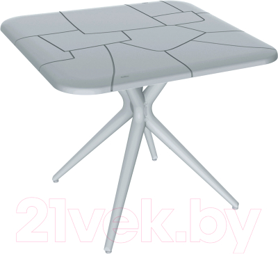 Обеденный стол Sheffilton SHT-TU30/TT30 83/83 (серый/серый) - фото