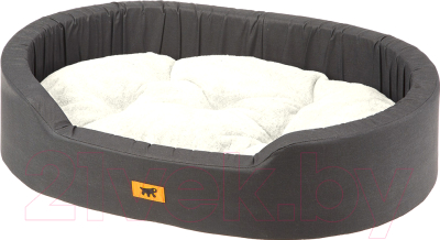 Лежанка для животных Ferplast Dandy 80 F / 82944097 (черный/белый) - фото