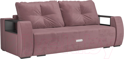 Диван Mebel-Ars Еврокнижка Мальтида (велюр пудра НВ-178/18) - фото