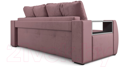 Диван Mebel-Ars Еврокнижка Мальтида (велюр пудра НВ-178/18)