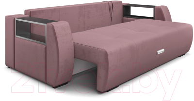 Диван Mebel-Ars Еврокнижка Мальтида (велюр пудра НВ-178/18)