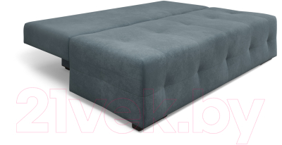 Диван Mebel-Ars Еврокнижка Марсель №1 (велюр серо-синий НВ-178/26)