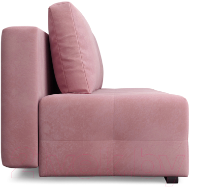 Диван Mebel-Ars Еврокнижка Марсель №1 (велюр пудра НВ-178/18)