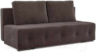 Диван Mebel-Ars Еврокнижка Марсель №1 (кордрой коричневый) - фото