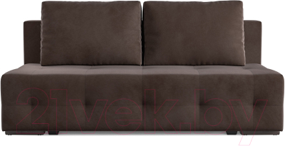 Диван Mebel-Ars Еврокнижка Марсель №1 (кордрой коричневый)