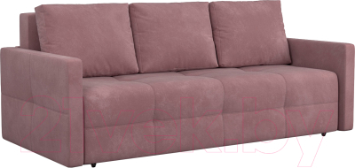 Диван Mebel-Ars Еврокнижка Марсель №2 (велюр пудра НВ-178/18) - фото