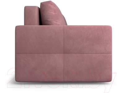 Диван Mebel-Ars Еврокнижка Марсель №2 (велюр пудра НВ-178/18)