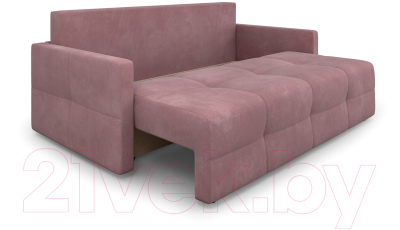 Диван Mebel-Ars Еврокнижка Марсель №2 (велюр пудра НВ-178/18)
