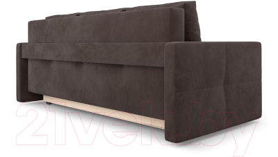 Диван Mebel-Ars Еврокнижка Марсель №2 (кордрой коричневый)