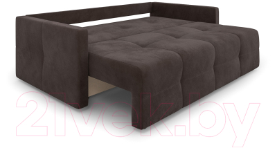 Диван Mebel-Ars Еврокнижка Марсель №2 (кордрой коричневый)