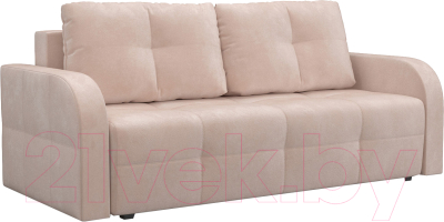 Диван Mebel-Ars Еврокнижка Марсель №3 (кордрой бежевый) - фото