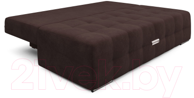 Диван Mebel-Ars Еврокнижка Марсель №4 (велюр шоколадный HB-178/16)