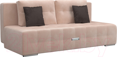 Диван Mebel-Ars Еврокнижка Марсель №4 (кордрой бежевый) - фото