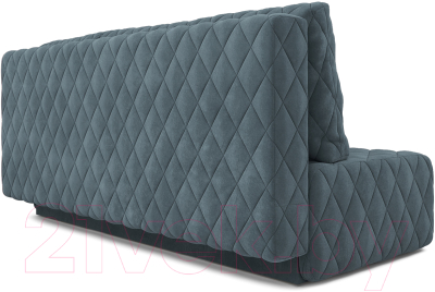 Диван Mebel-Ars Еврокнижка Роял (велюр серо-синий НВ-178/26)