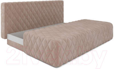 Диван Mebel-Ars Еврокнижка Роял (кордрой бежевый)