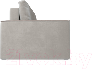 Диван Mebel-Ars Еврокнижка Манхэттен (бархат бежевый/Star Velvet 6 Light Beige)