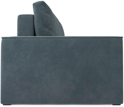 Диван Mebel-Ars Еврокнижка Манхэттен (велюр серо-синий НВ-178/26)