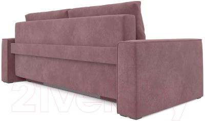 Диван Mebel-Ars Еврокнижка Манхэттен (велюр пудра НВ-178/18)
