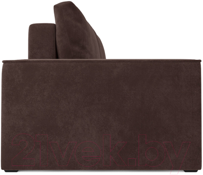 Диван Mebel-Ars Еврокнижка Манхэттен (велюр молочный шоколад НВ-178/13)