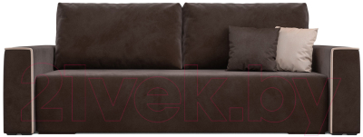 Диван Mebel-Ars Еврокнижка Манхэттен (кордрой коричневый)