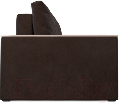 Диван Mebel-Ars Еврокнижка Манхэттен (кордрой коричневый)