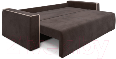 Диван Mebel-Ars Еврокнижка Манхэттен (кордрой коричневый)