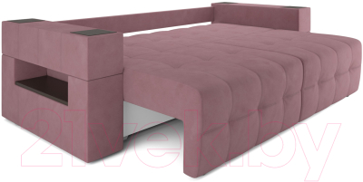 Диван Mebel-Ars Еврокнижка Венеция (велюр пудра НВ-178 18)