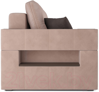 Диван Mebel-Ars Еврокнижка Венеция (кордрой бежевый)