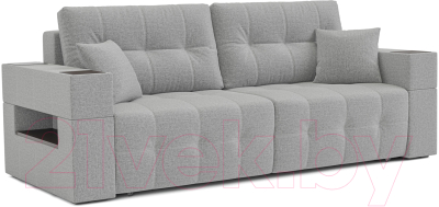 Диван Mebel-Ars Еврокнижка Венеция (серая рогожка) - фото