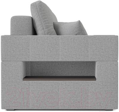 Диван Mebel-Ars Еврокнижка Венеция (серая рогожка)