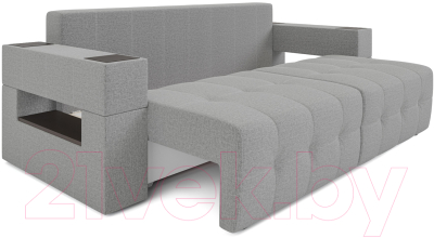 Диван Mebel-Ars Еврокнижка Венеция (серая рогожка)