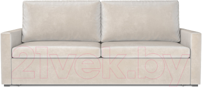 Диван Mebel-Ars Еврокнижка Поло (бархат бежевый/Star Velvet 6 Light Beige)