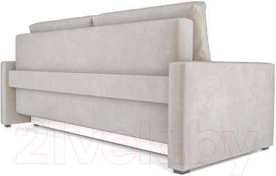 Диван Mebel-Ars Еврокнижка Поло (бархат бежевый/Star Velvet 6 Light Beige)