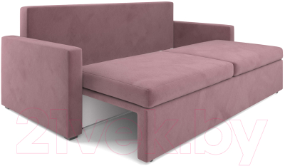 Диван Mebel-Ars Еврокнижка Поло (велюр пудра НВ-178 18)