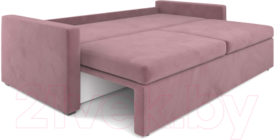 Диван Mebel-Ars Еврокнижка Поло (велюр пудра НВ-178 18)