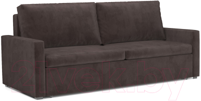 Диван Mebel-Ars Еврокнижка Поло (кордрой коричневый) - фото