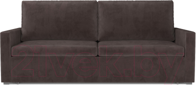 Диван Mebel-Ars Еврокнижка Поло (кордрой коричневый)