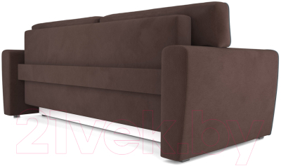 Диван Mebel-Ars Еврокнижка Оскар (велюр молочный шоколад НВ-178 13)
