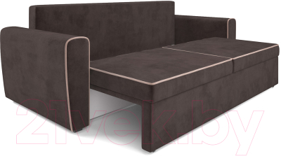 Диван Mebel-Ars Еврокнижка Оскар (кордрой коричневый)