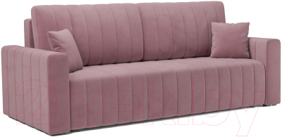 Диван Mebel-Ars Еврокнижка Лондон (велюр пудра НВ-178/18) - фото