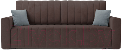 Диван Mebel-Ars Еврокнижка Лондон (велюр молочный шоколад НВ-178/13)