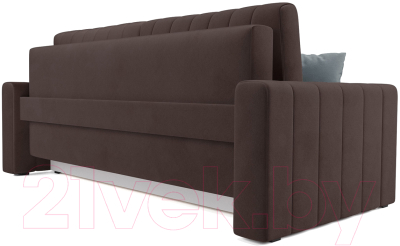 Диван Mebel-Ars Еврокнижка Лондон (велюр молочный шоколад НВ-178/13)