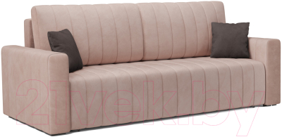 Диван Mebel-Ars Еврокнижка Лондон (кордрой бежевый) - фото
